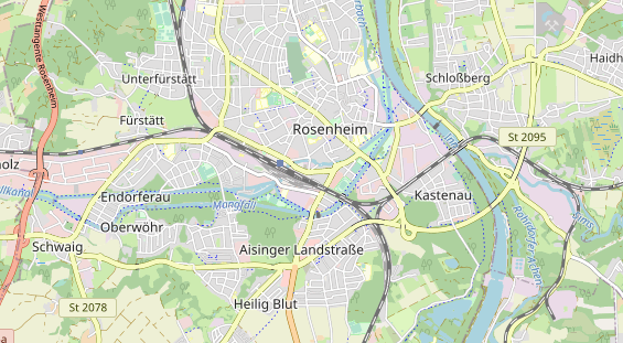 Agentur auf Karte