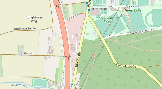 Agentur auf Satellitenbild