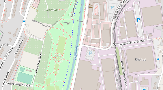 Agentur auf Satellitenbild