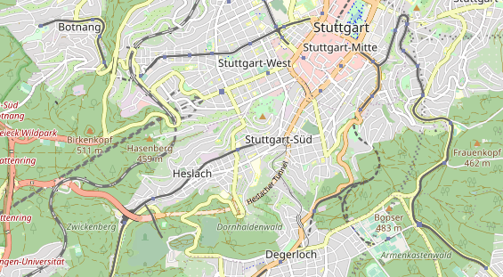 Agentur auf Karte