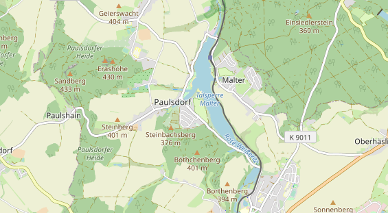 Agentur auf Karte