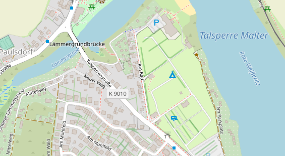 Agentur auf Satellitenbild
