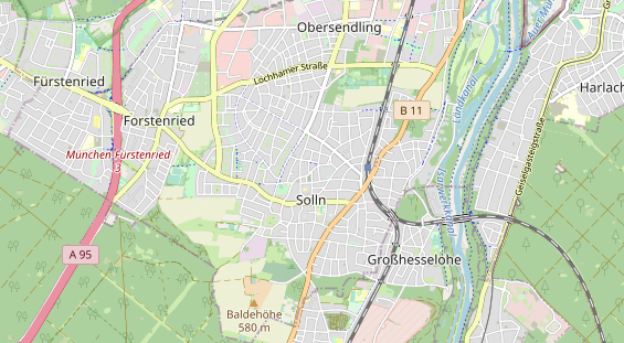 Agentur auf Karte