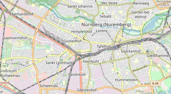 Agentur auf Karte
