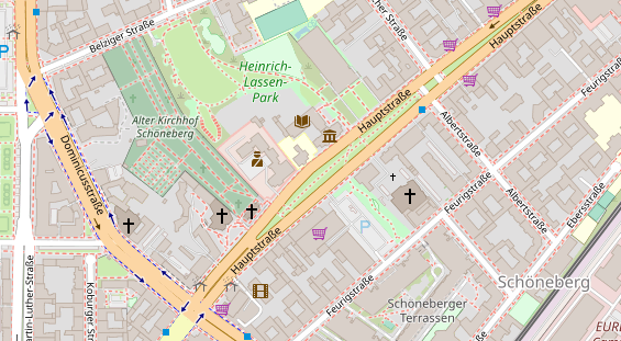 Agentur auf Satellitenbild