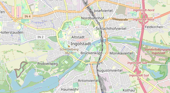 Eventlocations auf Karte