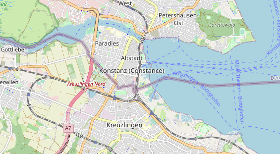 Agentur auf Karte