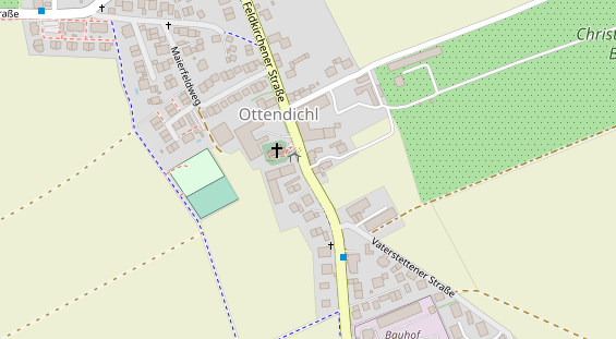 Agentur auf Satellitenbild