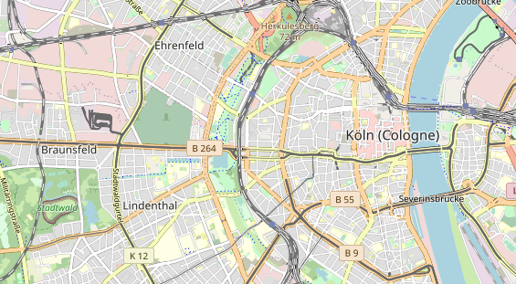 Agentur auf Karte
