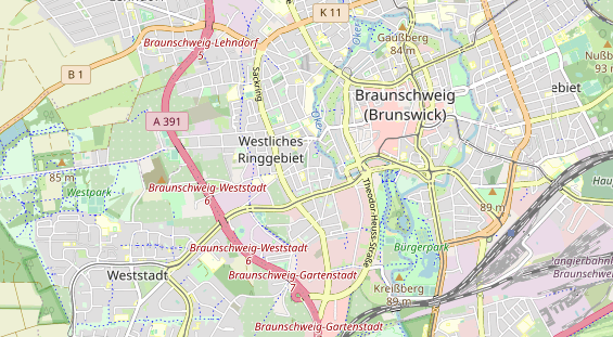 Agentur auf Karte