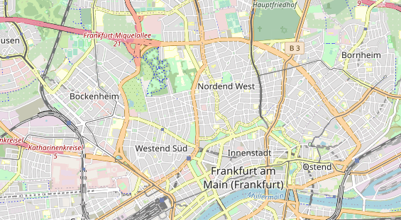 Agentur auf Karte
