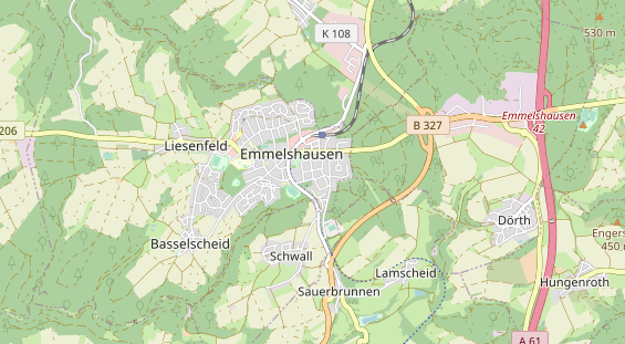 Agentur auf Karte