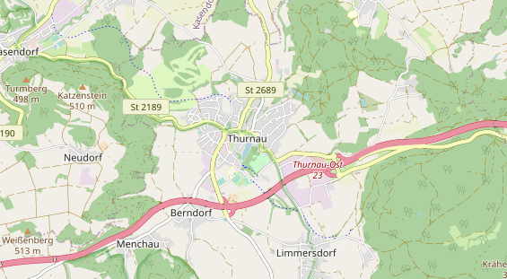 Eventlocations auf Karte