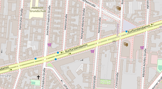 Agentur auf Satellitenbild
