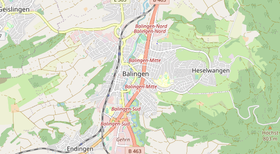 Eventlocations auf Karte