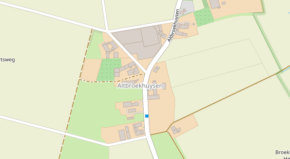 Agentur auf Satellitenbild