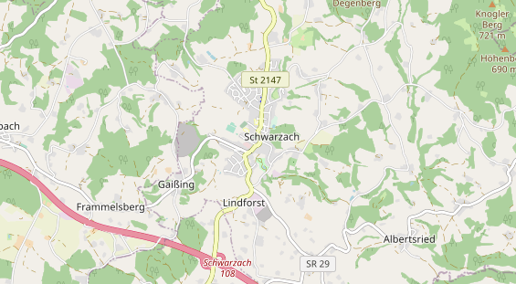 Eventlocations auf Karte