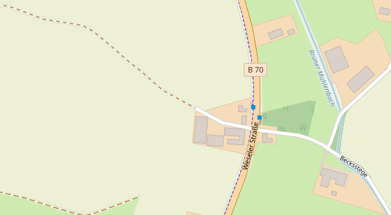 Agentur auf Satellitenbild