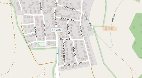 Agentur auf Satellitenbild