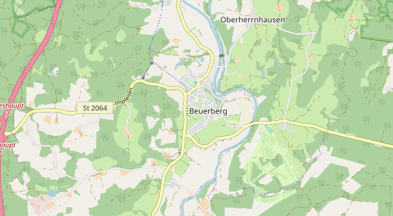 Agentur auf Karte
