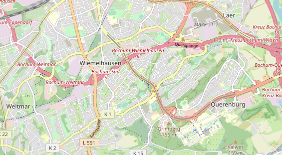Agentur auf Karte