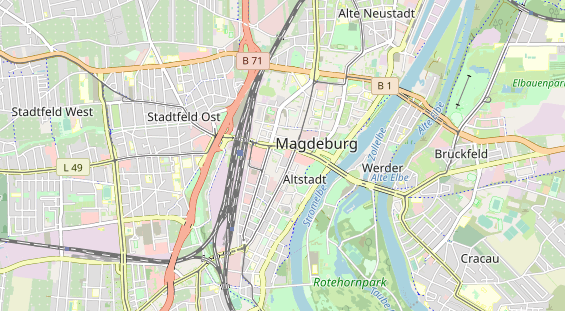 Agentur auf Karte
