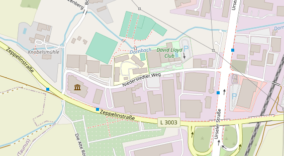 Agentur auf Satellitenbild