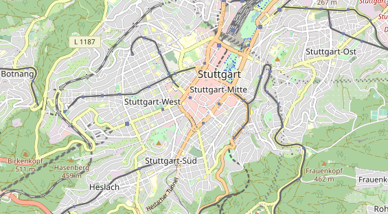 Eventlocations auf Karte