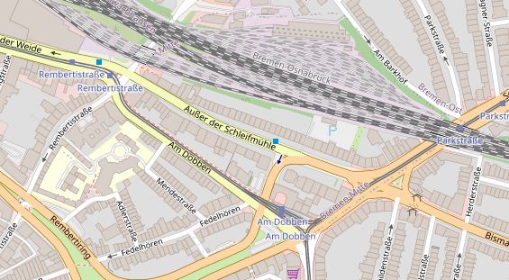 Agentur auf Satellitenbild