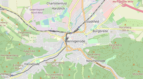 Agentur auf Karte