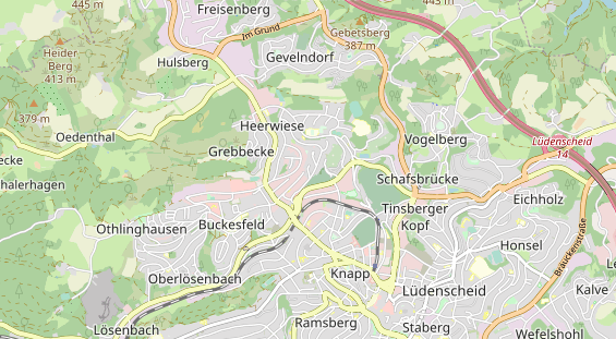 Agentur auf Karte