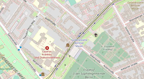 Agentur auf Satellitenbild