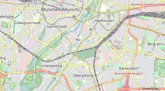 Agentur auf Karte