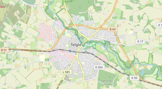 Agentur auf Karte