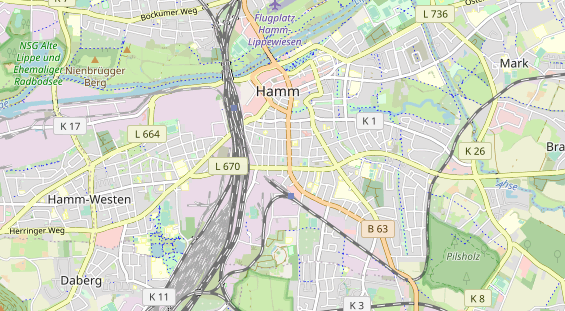Agentur auf Karte