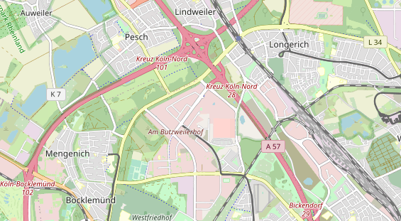 Agentur auf Karte