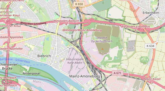 Agentur auf Karte