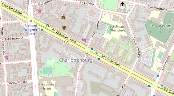 Agentur auf Satellitenbild