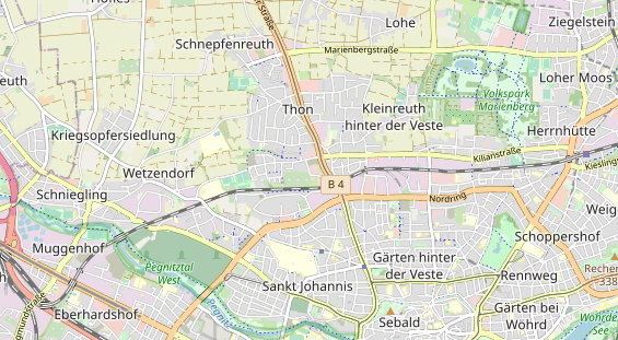 Agentur auf Karte