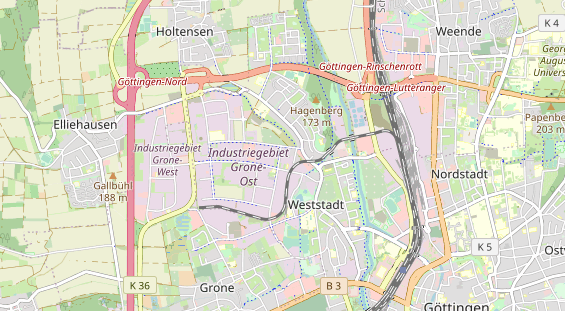 Agentur auf Karte