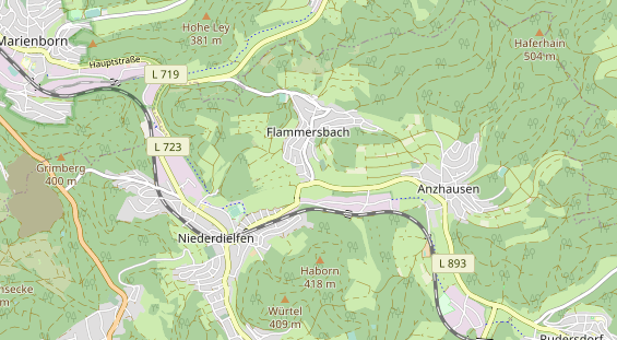 Agentur auf Karte