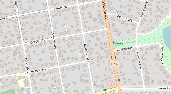 Agentur auf Satellitenbild