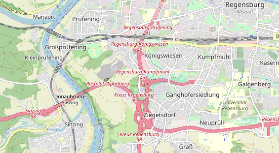 Agentur auf Karte