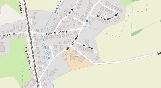 Agentur auf Satellitenbild