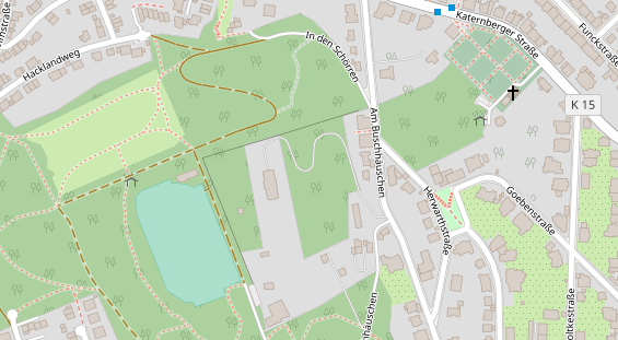 Agentur auf Satellitenbild