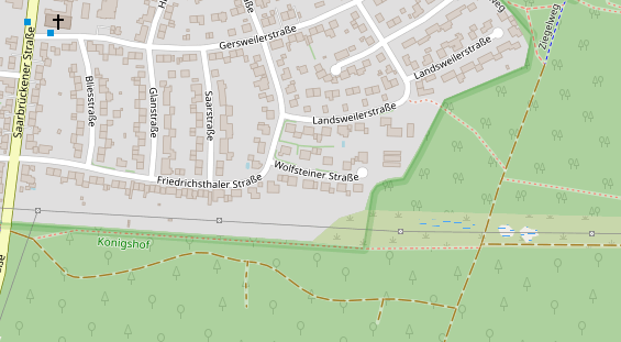 Agentur auf Satellitenbild