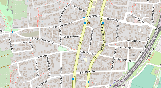 Agentur auf Satellitenbild