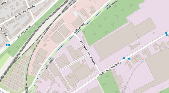 Agentur auf Satellitenbild