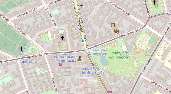 Agentur auf Satellitenbild