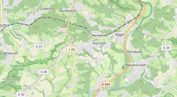 Agentur auf Karte